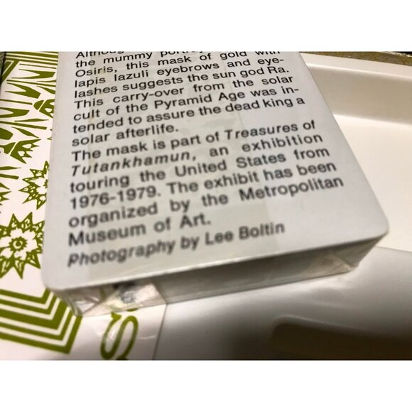 Vintage Congress Bridge Set King Tutankhamun Playing Cards Leo Boltin Photograph - Picture 4 of 9